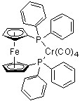 [1,1′-Bis(diphenylphosphino)ferrocene]tetracarbonylchromium Structure,67292-31-3Structure