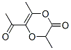 (9ci)-5-乙酰基-3,6-二甲基-1,4-二噁英-2(3h)-酮结构式_673502-34-6结构式