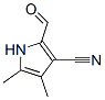 (9ci)-2-甲酰基-4,5-二甲基-1H-吡咯-3-甲腈结构式_67377-32-6结构式
