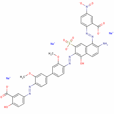 直接黑 91结构式_6739-62-4结构式