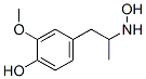 Phenol, 4-[2-(hydroxyamino)propyl]-2-methoxy-(9ci) Structure,674368-62-8Structure