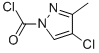 1H-pyrazole-1-carbonyl chloride, 4-chloro-3-methyl-(9ci) Structure,67514-72-1Structure