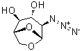 1,6-脱水-2-叠氮基-2-脱氧-β-D-吡喃葡萄糖结构式_67546-20-7结构式