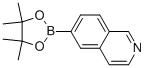 6-(4,4,5,5-Tetramethyl-1,3,2-dioxaborolan-2-yl)isoquinoline Structure,675576-26-8Structure