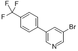 3-Bromo-5-(4-(trifluoromethyl)phenyl)pyridine Structure,675590-01-9Structure