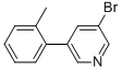 3-Bromo-5-o-tolylpyridine Structure,675590-12-2Structure