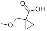 1-(Methoxymethyl)cyclopropanecarboxylic acid Structure,67567-55-9Structure