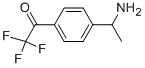 Ethanone, 1-[4-(1-aminoethyl)phenyl]-2,2,2-trifluoro-(9ci) Structure,675855-73-9Structure