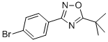 3-(4-Bromophenyl)-5-tert-butyl-1,2,4-oxadiazole Structure,676131-65-0Structure