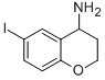 6-碘-苯并二氢吡喃-4-胺盐酸盐结构式_676133-39-4结构式