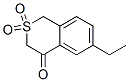 1H-2-benzothiopyran-4(3h)-one,6-ethyl-,2,2-dioxide(9ci) Structure,676133-50-9Structure