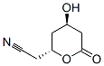 2H-pyran-2-acetonitrile, tetrahydro-4-hydroxy-6-oxo-, (2r,4r)-(9ci) Structure,676260-67-6Structure