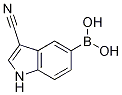 3-Cyano-1h-indol-5-ylboronic acid Structure,676273-51-1Structure