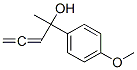 (9ci)-4-甲氧基-alpha-甲基-alpha-1,2-丙二烯-苯甲醇结构式_676316-57-7结构式