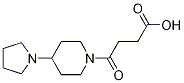 4-Oxo-4-(4-pyrrolidin-1-yl-piperidin-1-yl)-butyric acid Structure,676341-34-7Structure