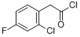 (2-Chloro-4-fluoro-phenyl)-acetyl chloride Structure,676348-45-1Structure