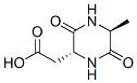 (2r,5s)-(9ci)-5-甲基-3,6-二氧代-2-哌嗪乙酸结构式_676363-90-9结构式