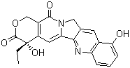 10-羟基喜树碱结构式_67656-30-8结构式