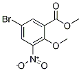 Methyl 5-bromo-2-methoxy-3-nitrobenzoate Structure,67657-90-3Structure