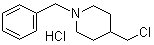 1-Benzyl-4-(chloromethyl)piperidine hydrochloride Structure,67686-03-7Structure