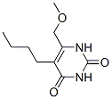 2,4(1H,3h)-pyrimidinedione, 5-butyl-6-(methoxymethyl)-(9ci) Structure,676997-67-4Structure