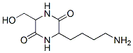 (9ci)-3-(4-氨基丁基)-6-(羟基甲基)-2,5-哌嗪二酮结构式_677021-25-9结构式