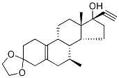 Tibolone 3-ethylene ketal Structure,677299-58-0Structure