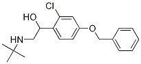 1-(4-(Benzyloxy)-2-chlorophenyl)-2-(tert-butylamino)ethanol Structure,67759-10-8Structure