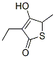 2(5H)-thiophenone, 3-ethyl-4-hydroxy-5-methyl-(9ci) Structure,677722-90-6Structure