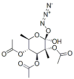 1-叠氮基-1-脱氧-D-半乳糖醛酸酯2,3,4-三乙酸酯甲酯结构式_67776-38-9结构式