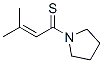 (9CI)-1-(3-甲基-1-硫氧代-2-丁烯)-吡咯烷结构式_67797-23-3结构式