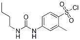 4-(3-Butylureido)-2-methylbenzenesulfonylchloride Structure,678185-73-4Structure