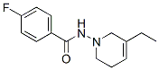 Benzamide, n-(3-ethyl-5,6-dihydro-1(2h)-pyridinyl)-4-fluoro-(9ci) Structure,678969-40-9Structure