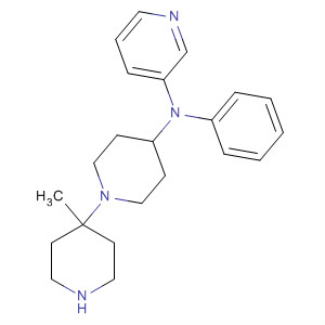 N-(1-(4-methylpiperidin-4-yl)piperidin-4-yl)-n-phenylpyridin-3-amine Structure,678975-17-2Structure