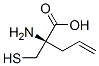 (2r)-(9ci)-2-氨基-2-(疏基甲基)-4-戊烯酸结构式_679005-15-3结构式