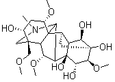 Mesaconine Structure,6792-09-2Structure