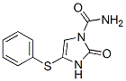 (7ci,8ci)-2-氧代-4-苯基硫代-4-咪唑啉-1-羧酰胺结构式_6794-39-4结构式