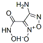 1,2,5-Oxadiazole-3-carboxamide, 4-amino-n-hydroxy-, 2-oxide (9ci) Structure,679817-54-0Structure