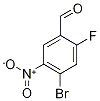 4-Bromo-2-fluoro-5-nitrodehyde Structure,679839-39-5Structure