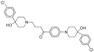 4-[4-(4-氯苯基)-4-羟基-1-哌啶基]-1-[4-[4-(4-氯苯基)-4-羟基-1-哌啶基]苯基]-1-丁酮结构式_67987-08-0结构式