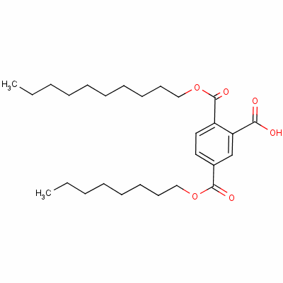 Tri(n-octyl-n-decyl) trimellitate Structure,67989-23-5Structure