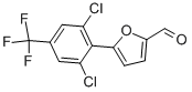 5-[2,6-Dichloro-4-(trifluoromethyl)phenyl]-2-furaldehyde Structure,680215-60-5Structure