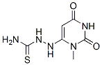 Hydrazinecarbothioamide, 2-(1,2,3,6-tetrahydro-3-methyl-2,6-dioxo-4-pyrimidinyl)-(9ci) Structure,680222-82-6Structure