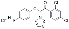 Ethanone, 1-(2,4-dichlorophenyl)-2-(4-fluorophenoxy)-2-(1h-imidazol-1-yl)-, monohydrochloride (9ci) Structure,68042-35-3Structure