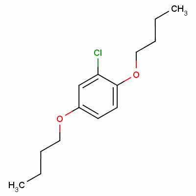 1-Chloro-2,5-di-n-butoxybenzene Structure,68052-10-8Structure