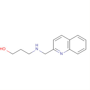 3-[(喹啉-2-甲基)-氨基]-丙烷-1-醇结构式_680591-02-0结构式