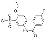 2-Ethoxy-5-(4-fluoro-benzoylamino)-benzenesulfonyl chloride Structure,680618-06-8Structure