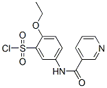 2-Ethoxy-5-[(pyridine-3-carbonyl)-amino]-benzenesulfonyl chloride Structure,680618-09-1Structure