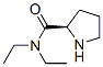 (2r)-(9ci)-N,N-二乙基-2-吡咯烷羧酰胺结构式_681032-78-0结构式