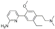 6-[4-[2-(Dimethylamino)ethyl]-5-ethyl-2-methoxyphenyl]-2-pyridinamine Structure,681171-53-9Structure